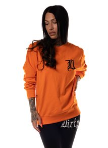 Dirty Bad 1 Unisex Sweatshirt, Orange N Black