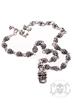 Love & Hate Heavy Skull Necklace 55cm