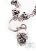 Love & Hate Clean Skull Necklace 63cm