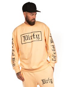 Dirty Unisex Sweatshirt, Apricot