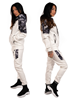 Dirty White N Camo Tracksuit