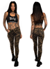 eXc Ripped Skinny Camo Pants