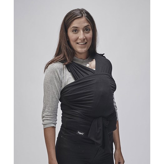 Najell wrap bärsjal charcoal black, stl S/M
