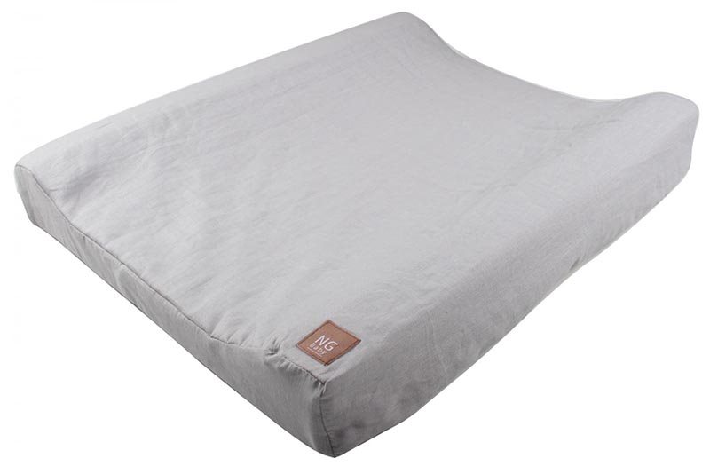 NG Baby skötbädd linne, light grey