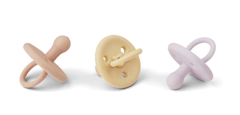 Liewood napp Paula 0-6 mån 3-pack, light lavender multi mix