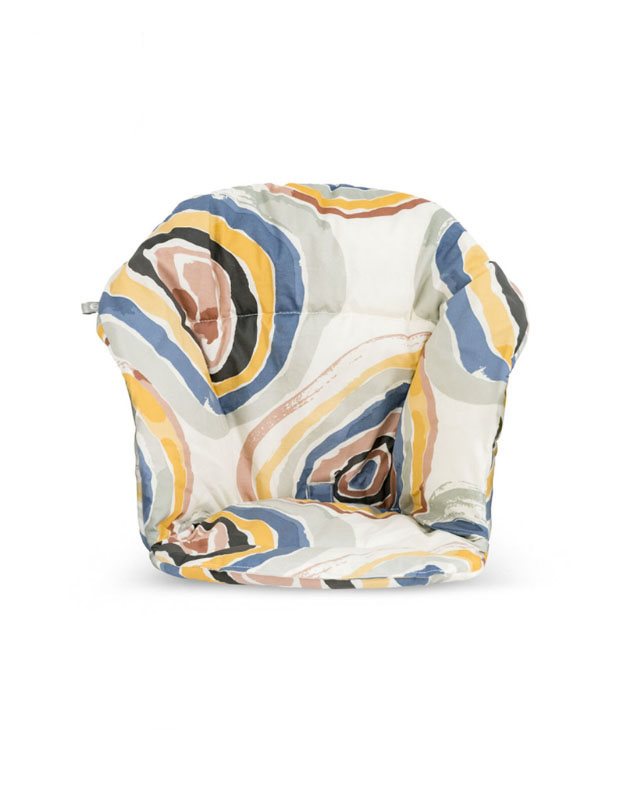 Stokke Clikk matstolsdyna, multi circles