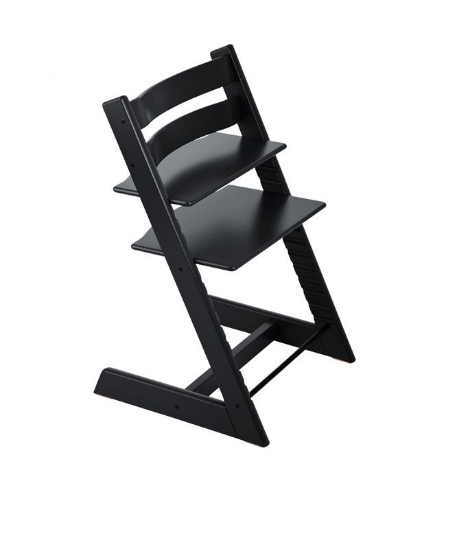 Stokke Tripp Trapp matstol, svart