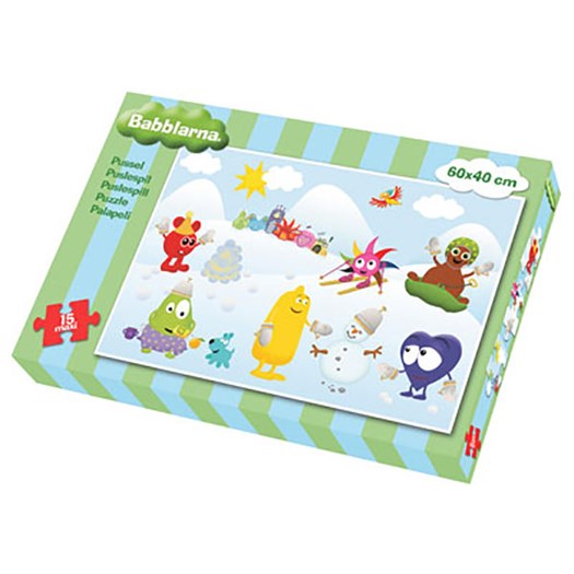 Babblarna pussel, 15 bitar maxi