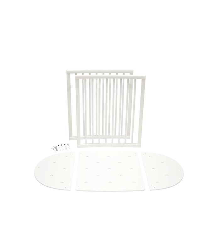 Stokke Sleepi förlängningsset spjälsäng, vit