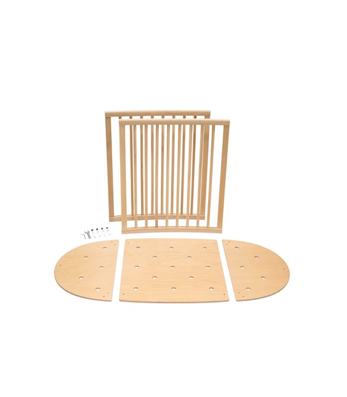 Stokke Sleepi förlängningsset spjälsäng, natur