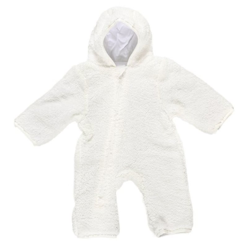 Mini Dreams teddyoverall, off-white strl 68