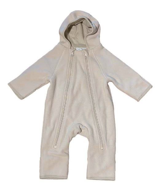 Mini Dreams babyoverall fleece strl 74, sand