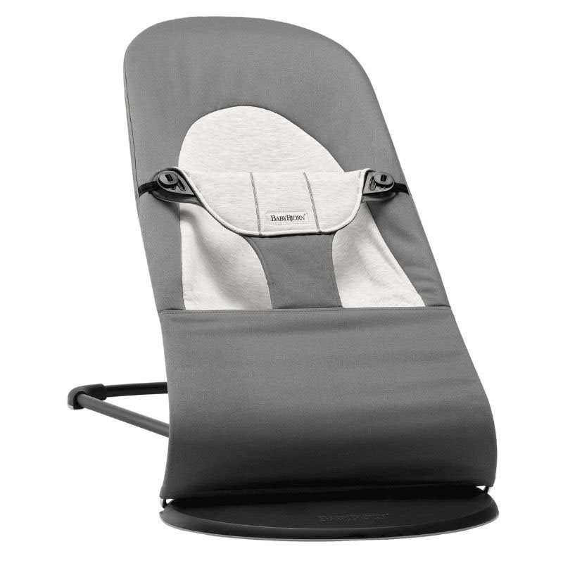 Babybjörn Balance Soft vävd/jersey, mörkgrå/grå