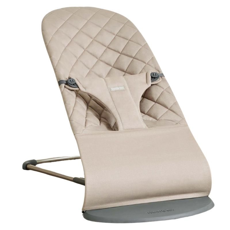 Babybjörn Balance Bliss vävd quilt, sandgrå