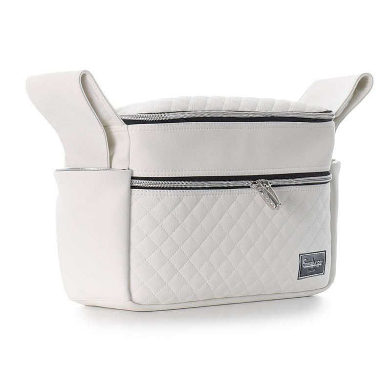 Emmaljunga organiser, White Leatherette
