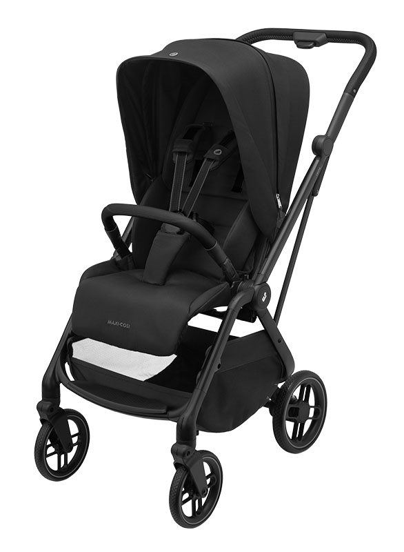 Maxi-Cosi Leona 2 sittvagn, twillic black/svart leath.