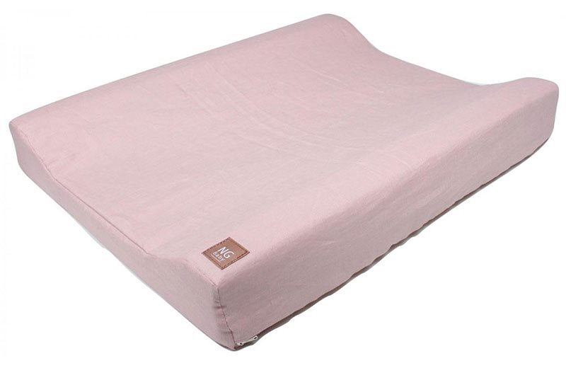 NG Baby skötbädd linne, rose