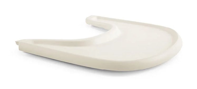 Stokke Tray matstolsbricka, Vanilla white
