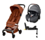 Maxi-Cosi Fame Cabin sulky + Maxi-Cosi Pebble 360 Pro 2 babyskydd + bas