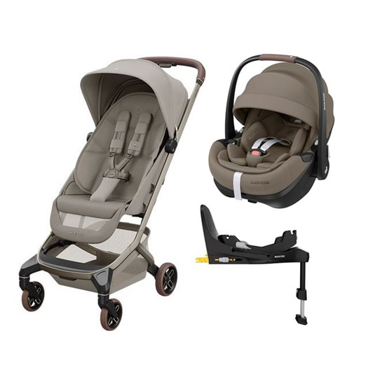 Maxi-Cosi Fame Cabin sulky + Maxi-Cosi Pebble 360 Pro 2 babyskydd + bas