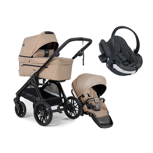 Emmaljunga Sento Pro duovagn Ergo+ 2026 + izi go modular X2 babyskydd
