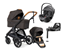 Emmaljunga Sento Pro duovagn Ergo+ 2026 + Baby-Safe pro babyskydd + bas