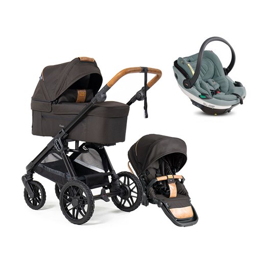 Emmaljunga Sento Pro duovagn Ergo+ 2026 + Go Beyond babyskydd