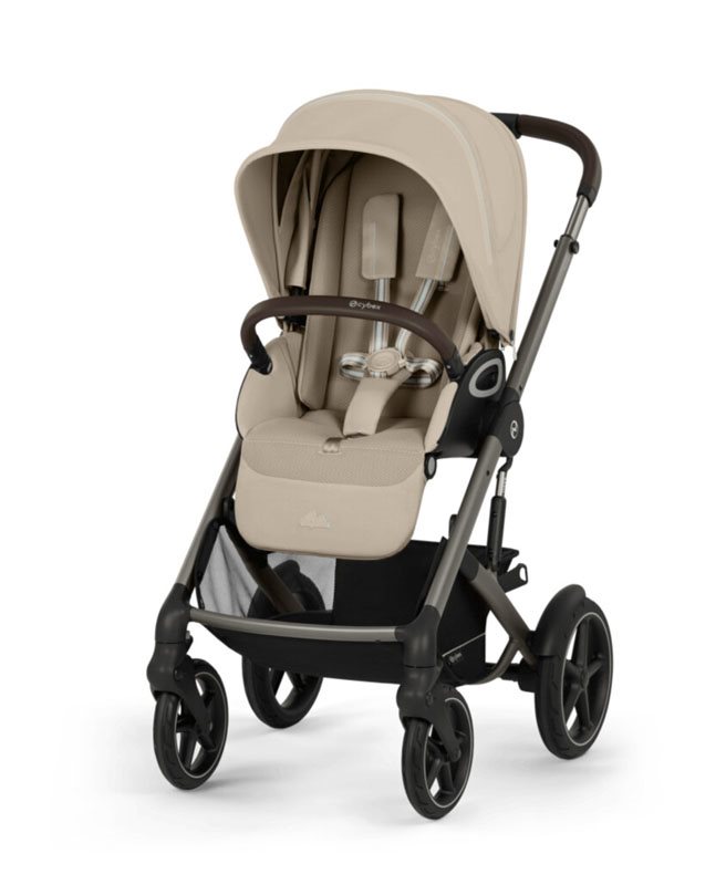 Cybex Talos S Lux sittvagn, almond beige/taupe chassi