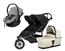 Thule Urban Glide 3 double duovagn + Maple babyskydd