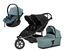 Thule Urban Glide 3 double duovagn + Maple babyskydd