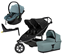Thule Urban Glide 3 double duovagn + Maple babyskydd + alfi isofixbas
