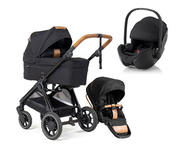 Emmaljunga Sento duovagn Ergo+ 2026 + Baby-Safe Pro babyskydd