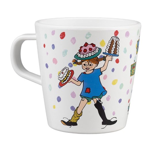Rätt Start mugg med handtag, Pippi födelsedag
