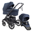 Emmaljunga Super Sonic duovagn, urban dark navy