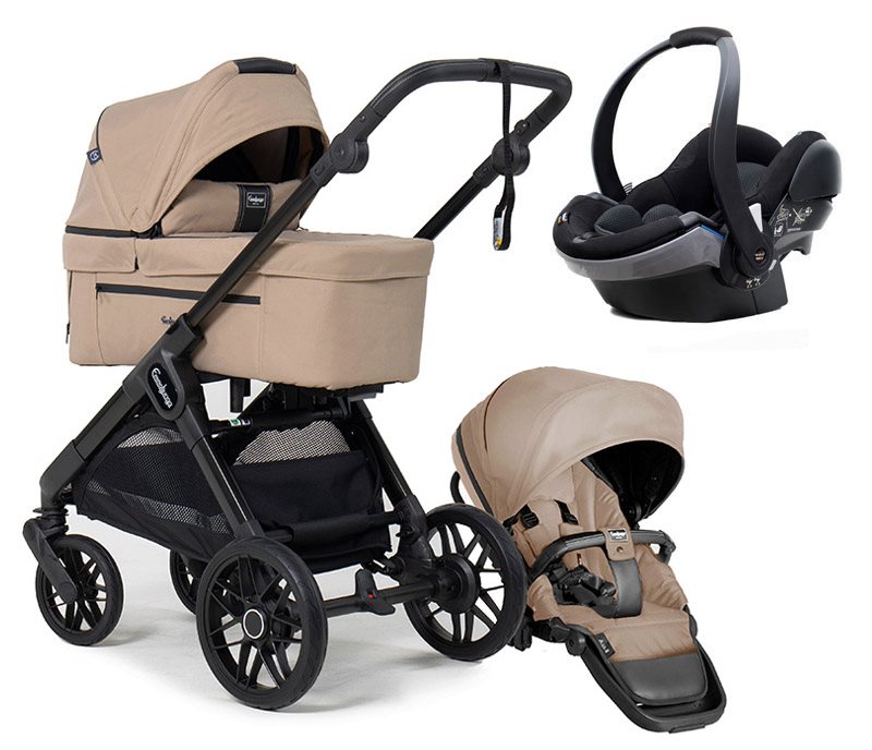 Emmaljunga Sento Max duovagn Ergo+ 2026 + iZi Go Modular X2 babyskydd