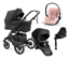 Emmaljunga Super Sonic duovagn + Cybex Cloud T babyskydd + isofixbas