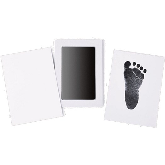 Bambam hand- och fotavtryck bläck