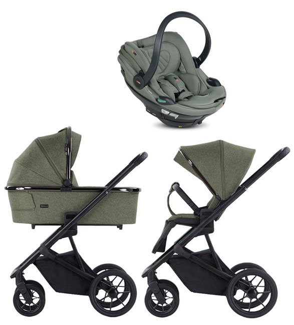 Crescent Prestige 2 Exclusive duovagn + BeSafe Go Beyond 2 babyskydd