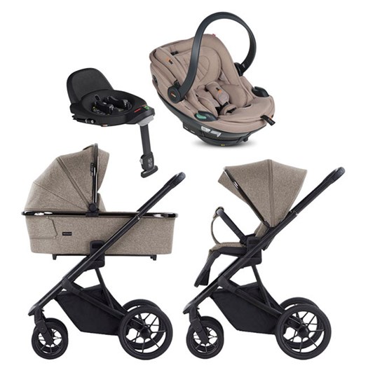 Crescent Prestige 2 Exclusive duovagn + BeSafe Go Beyond 2 babyskydd + isofixbas