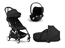 Stokke YOYO3 duovagn + Cybex Cloud T babyskydd