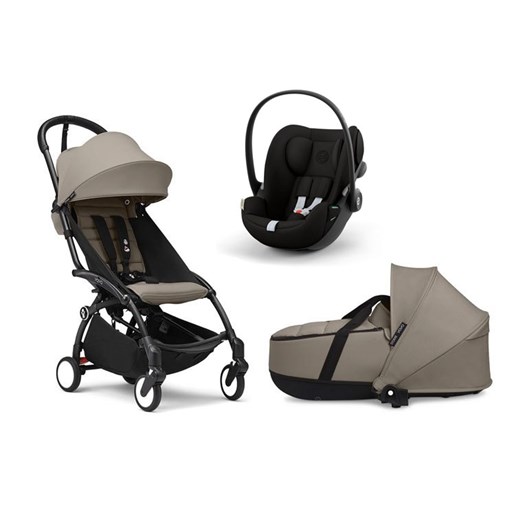 Stokke YOYO3 duovagn + Cybex Cloud G babyskydd