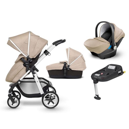 *Retur* Silver Cross Pioneer duovagnspaket + bas