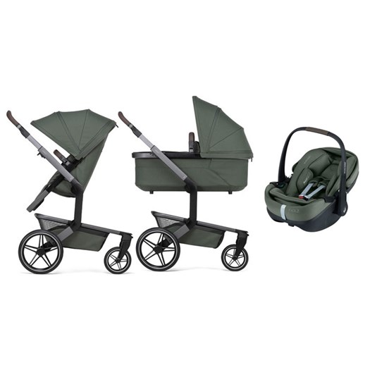 Joolz Day5 duovagn + Joolz Maxi-Cosi Pebble 360 Pro 2 matchande babyskydd