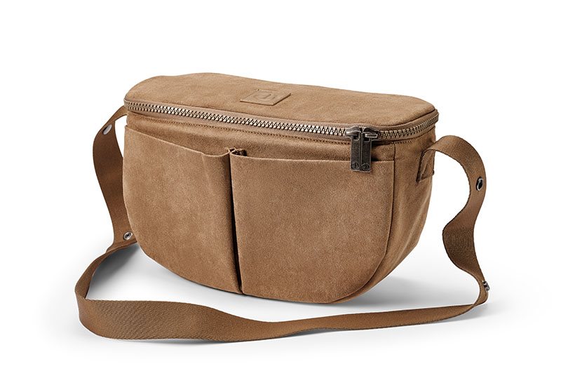 Elodie Details organizer, half moon caramel brown