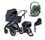 Emmaljunga Sento Pro duovagn Ergo+ 2026 + Cybex Cloud T Babyskydd + isofixbas