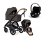 Emmaljunga Sento Pro duovagn Flat+ 2026 + Cybex Cloud T Babyskydd