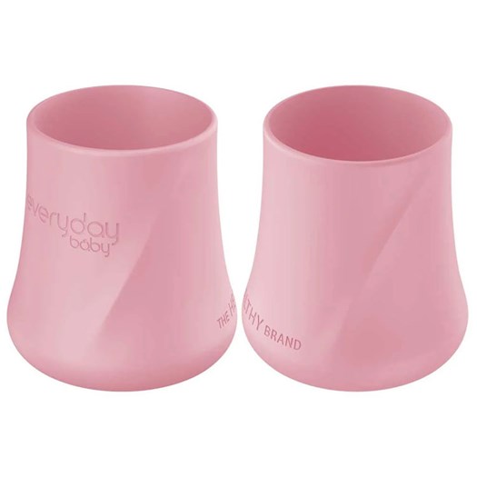 Everyday Baby silikonmugg 2-p, purple rose