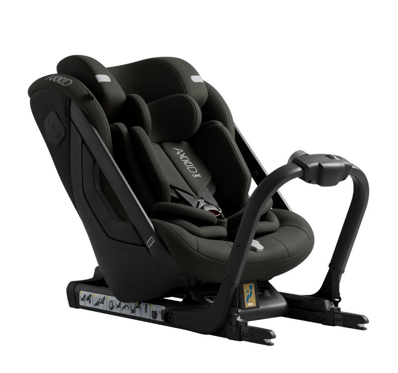 Axkid One+ 3 bakåtvänd isofixstol, forest moss green