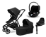 Thule Sleek 2 duovagn + Cybex Cloud T babyskydd + isofixbas