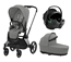 Cybex Priam duovagn + Axkid Gokid babyskydd & bas